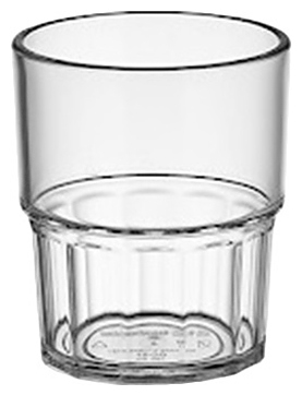 Стакан Олд Фэшн Gastroplast 79985 Granity 180 мл (поликарбонат) прозрачный