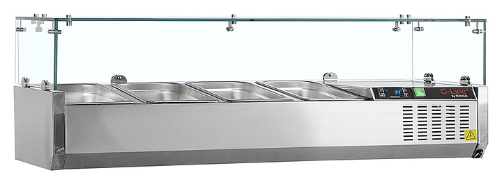 Витрина холодильная настольная TEFCOLD GVC38-120