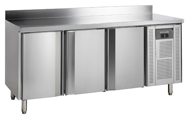 Стол холодильный TEFCOLD CK7310X1SP с бортом
