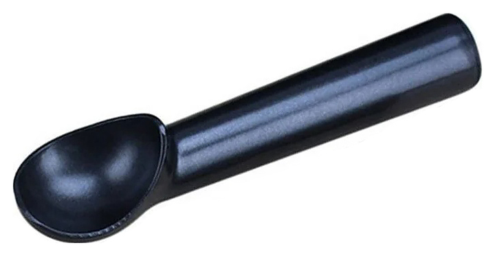 Ложка для мороженого Restopit бк9602/1 d=5 см (алюминий) черная (с уценкой)
