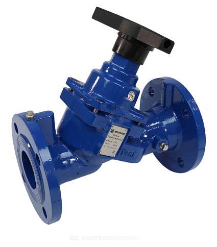 Клапан балансировочный ручной Benarmo чугун 3080H Ду 65 Ру16 с измерительными ниппелями