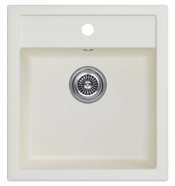 Кухонная мойка KUCHENSTERN 104VA10 TOP 45 Ku-Granit 465х505х210 мм ваниль