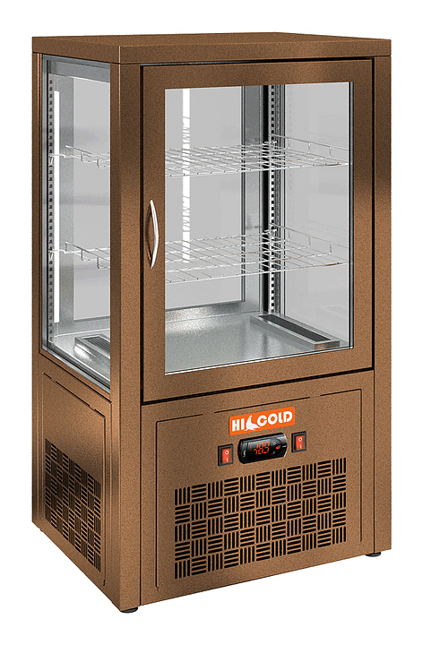 Витрина холодильная HICOLD VRC T 70 Bronze