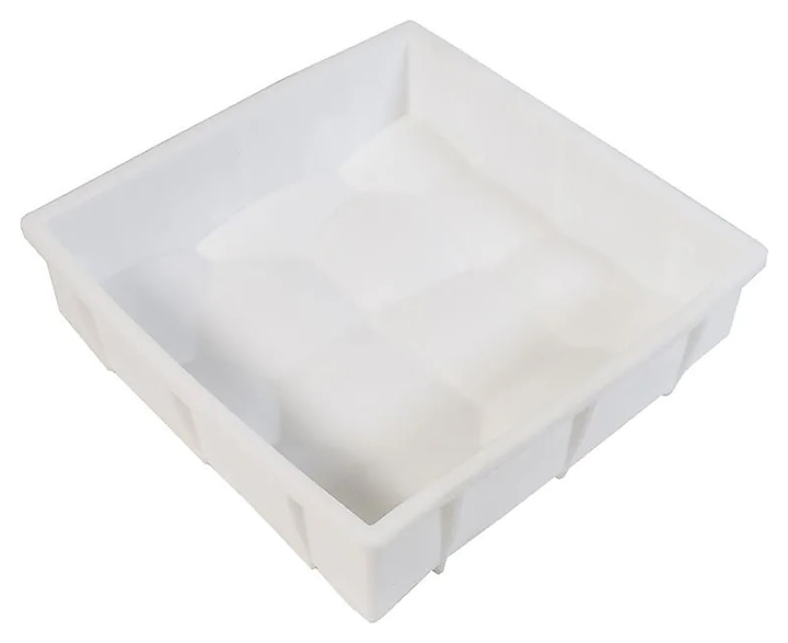 Форма кондитерская Restopit рп210 Кубик Море 15,2х15,2 см h=5,5 см (силикон)