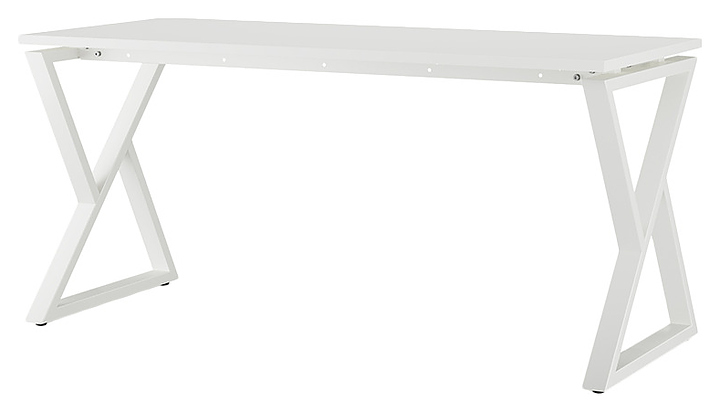 Стол офисный КОБОР W-100/70 white/premium