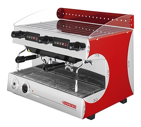 Кофемашина Sanremo Capri SAP 2 красная