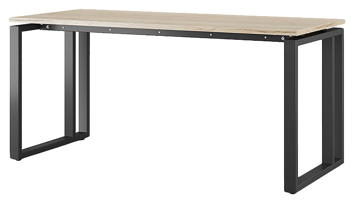 Стол компьютерный КОБОР КO2-160/70 black/natural