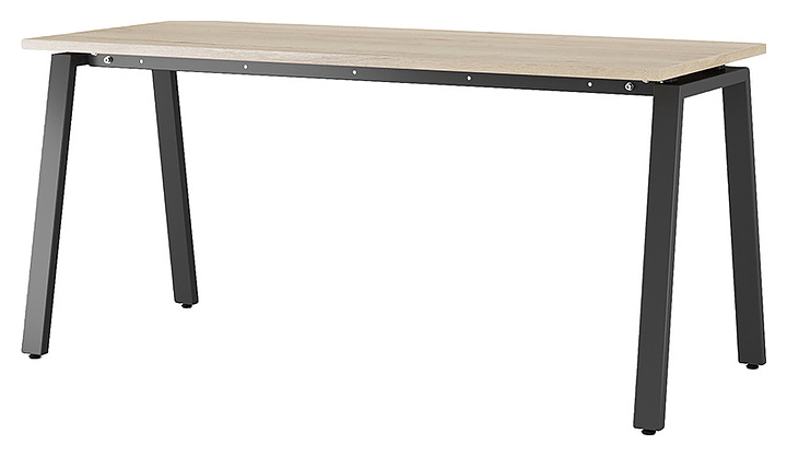 Стол компьютерный КОБОР KA-120/80 black/natural