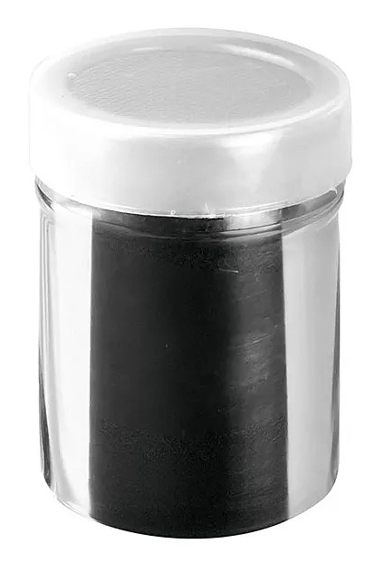 Емкость для сахарной пудры ProHotel DRG86M 240 мл d 6 см h 9 см нержавеющая сталь, черный/серебристый