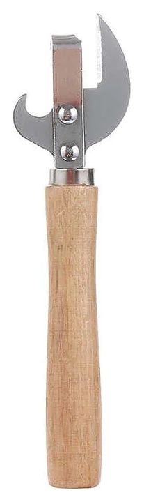 Нож консервный Restopit рп572 СССР l=15,5 см (нерж. сталь) с деревянной рукояткой