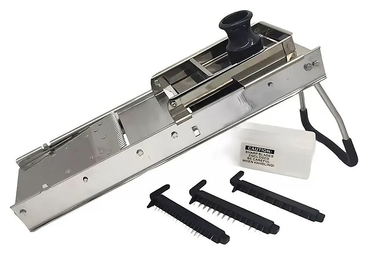 Овощерезка-мандолина Restopit рп506 с 3 насадками (5/7/11 мм)