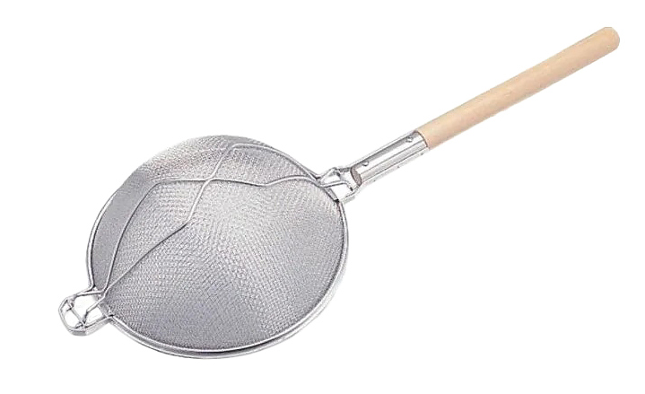 Дуршлаг-сито Restopit рп360 d=35 см (нерж. сталь с деревянной ручкой)