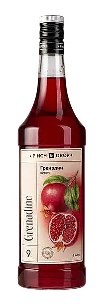 Сироп Pinch&Drop 05030114 Гренадин 1 л (бутылка стекло)