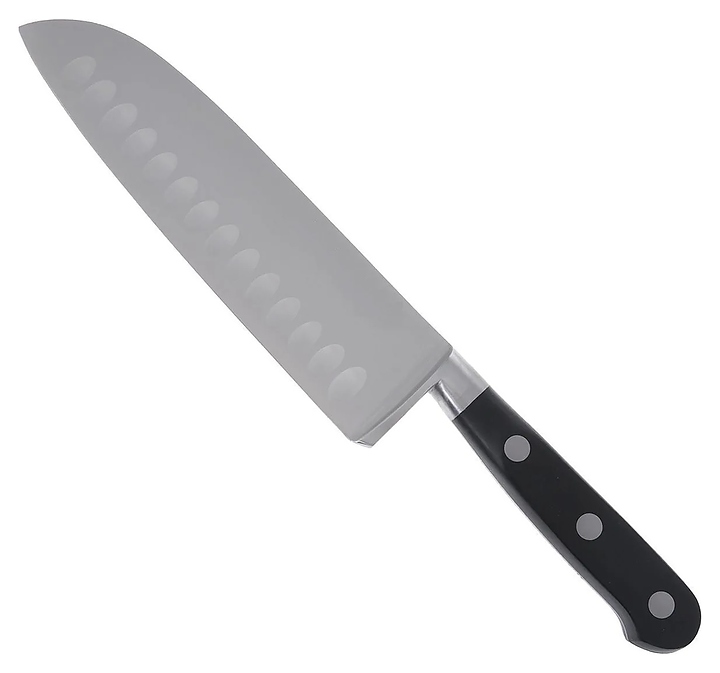 Нож сантоку Restopit рп1021 Profi (нерж. сталь) с пластиковой рукояткой