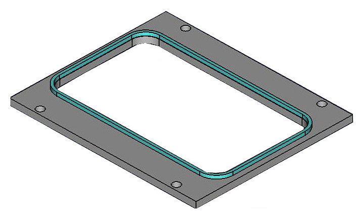 Форма VASSILII № 0008 218х126 мм