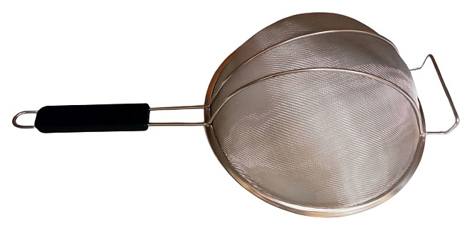 Дуршлаг-сито Restopit рп362 d=25 см (нерж. сталь с пластиковой ручкой)