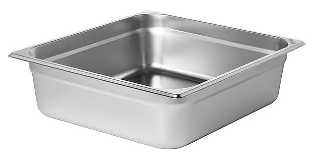 Гастроемкость ProHotel 2/3X10CM GN 2/3-100 7.8 л (354х325х100 мм) нержавеющая сталь, металлический