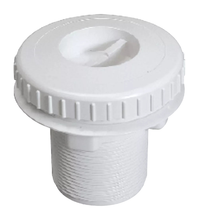 Форсунка очистителя для бассейнов BWT Vacuum point RL323, white, с боковым отверстием, на клей, под пленку