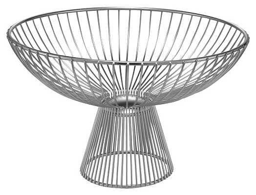 Этажерка сервировочная Restopit рп1114-0 d=40 см h=25 см одноярусная (нерж. сталь)