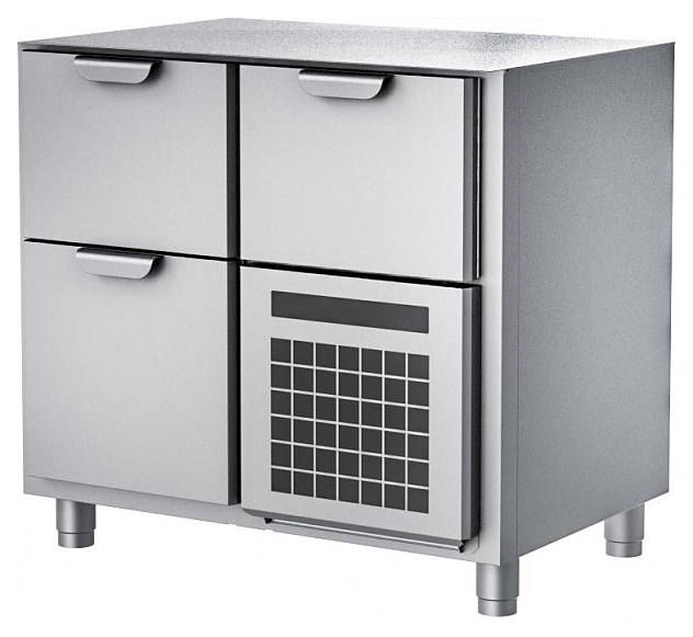 Стол холодильный HappyChef TC G 2-CBR без столешницы