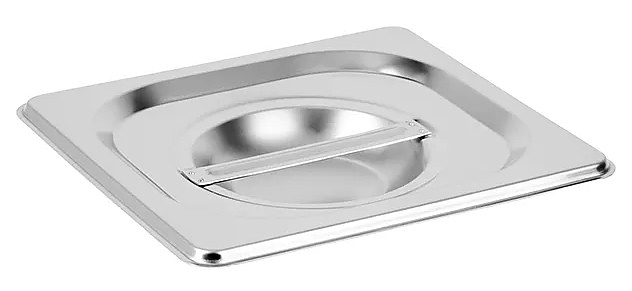 Крышка для гастроемкости ProHotel 1/6-LID GN 1/6 (176х162 мм) нержавеющая сталь, металлический