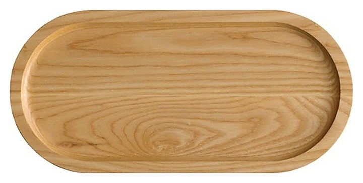 Поднос Loveramics Er-go! System D101-16B 31х15 см h=2 см (ясень) овальный светлое дерево