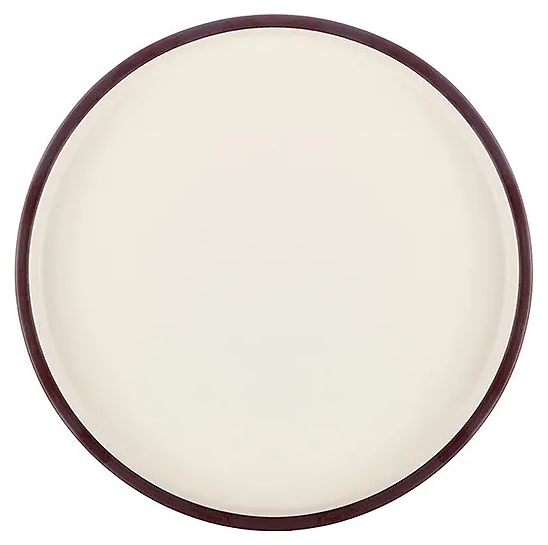 Тарелка Kunstwerk Bliss CHP12203-1137C d=21,9 см h=2,9 см (фарфор) белая