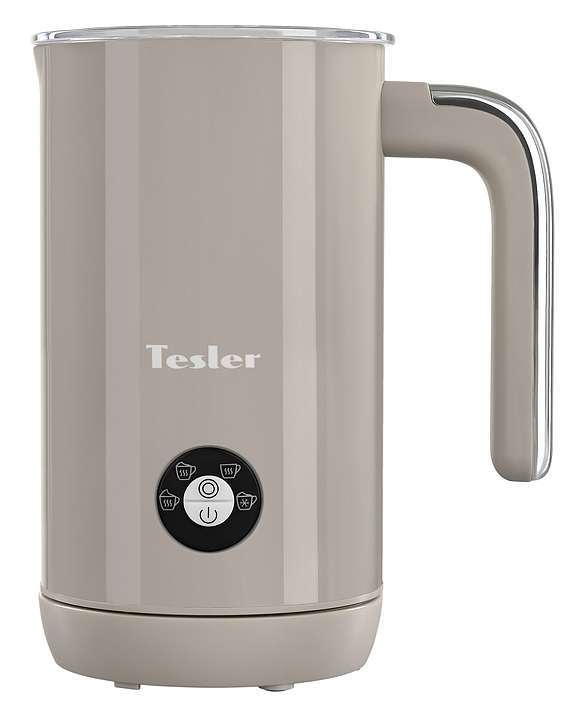Вспениватель молока TESLER Margherita MF-260 SAND GREY 500 Вт 240 мл песочно-серый