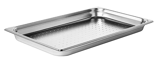 Гастроемкость ProHotel 1/1X4CM-PERFORATED GN 1/1-40 (530х325х40 мм) нержавеющая сталь, металлический
