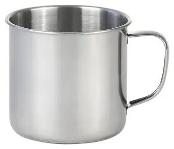 Кружка Restopit рп060 370 мл d=8,5 см h=8 см (нерж. сталь)