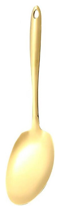 Ложка гарнирная P.L. Proff Cuisine EBUB-08G / DJENI Oval Tip l=29,5 см (нерж. cталь с PVD покрытием) золото