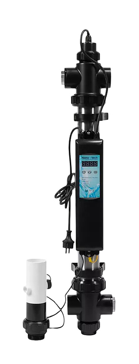 Установка УФ-обеззараживания для бассейнов BMT Nano Tech UV-C Timer-Flowswitch NT-UV130TF