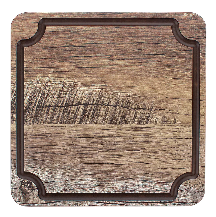 Доска разделочная ComposeEat Surface DSJ1740634KL6 17.4х17.4 см, дуб мореный