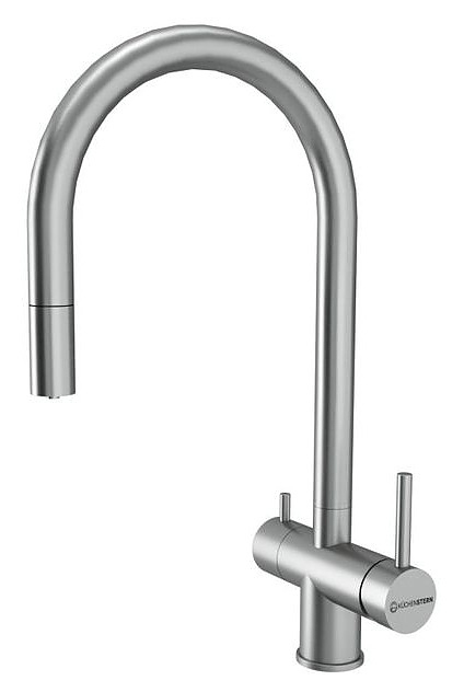 Смеситель для кухни KUCHENSTERN 403SS40 DRIM-FS нержавеющая сталь