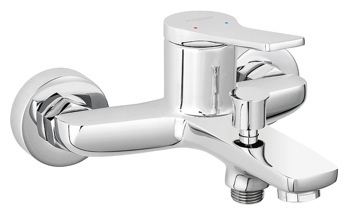 Смеситель для ванны настенный FERRO STRATOS BSC1 хром