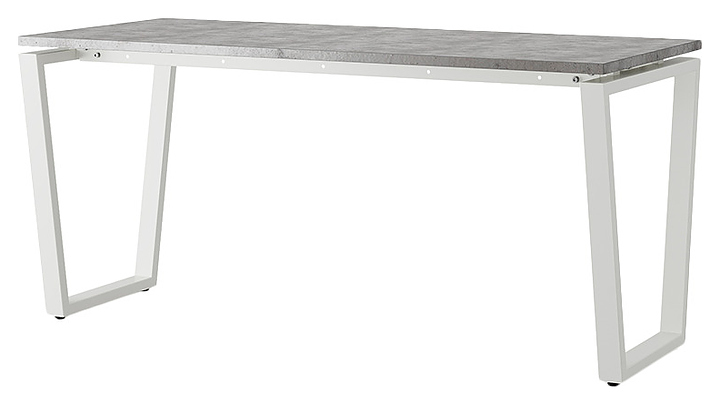 Стол компьютерный КОБОР KOTR-140/80 white/chicago