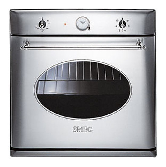 Независимый электрический духовой шкаф SMEG SO66CSS-5