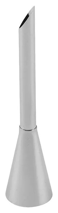 Насадка кондитерская для эклеров Restopit рп317 d=2,5 см h=9,3 см (нерж. сталь)