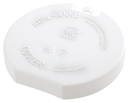 Аккумулятор холода для емкостей APS 79803 d=10,5 см h=2 см (пластик) белый