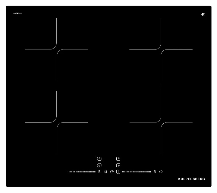 Варочная панель индукционная Kuppersberg ICI 615 черная