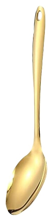 Ложка гарнирная P.L. Proff Cuisine EBUB-07G / DJENI Oval Tip l=27,5 см (нерж. cталь с PVD покрытием) золото