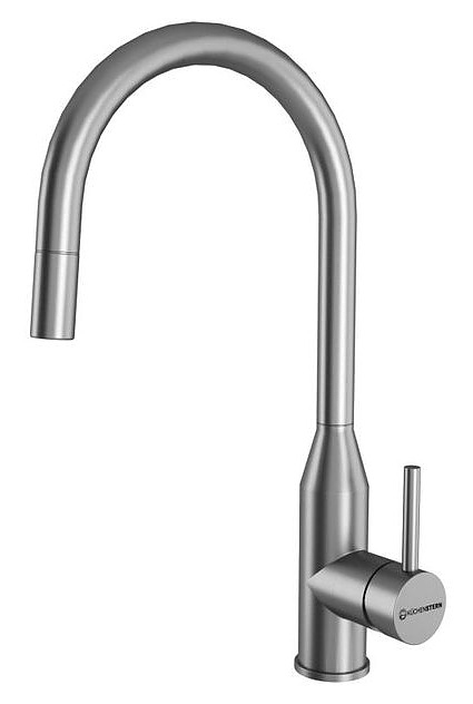 Смеситель для кухни KUCHENSTERN 409SS40 TIDA-S нержавеющая сталь