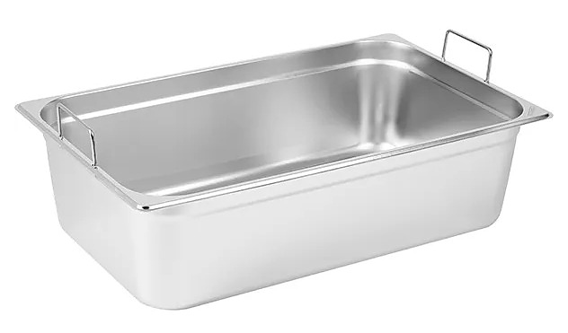 Гастроемкость ProHotel 1/1X15CM-HANDLE GN 1/1-150 19.9 л (530х325х150 мм) нержавеющая сталь, металлический