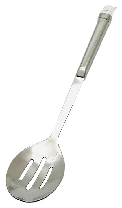 Ложка гарнирная P.L. Proff Cuisine RY-06 / Djeni LUX l=29 см перфорированная (нерж. сталь)