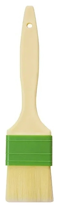 Кисть кондитерская Restopit рп388 l=22 см с искусственной щетиной 5,5 см и пластиковой  рукояткой