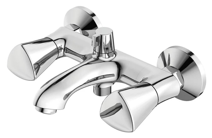 Смеситель для ванны и душа настенный IDDIS Bounce BOUSB02i02WA