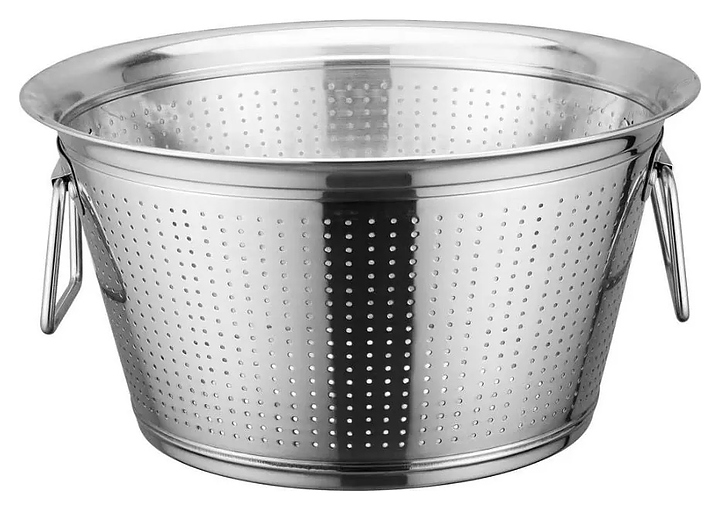 Дуршлаг Restopit рп329 Профи d=40 см (нерж. сталь) с отверстиями 7 мм