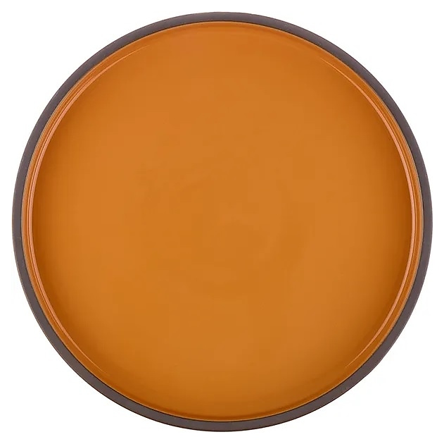 Тарелка Kunstwerk Bliss CHP12202-J18 d=25,5 см h=5,3 см (фарфор) оранжевая