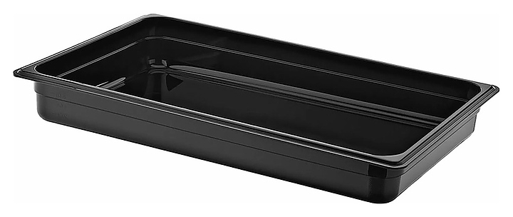 Гастроемкость Gastroplast 79752 GN 1/1-65 (530x325х65мм) 6 л поликарбонат, черный
