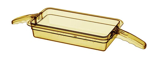 Гастроемкость Cambro H-PAN GN1/3х65 325х176х65 мм поликарбонат, янтарный